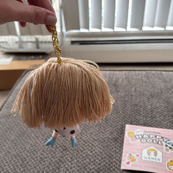 NWT ILEMER happy doll with outfit bag charm - Picture 4 of 4